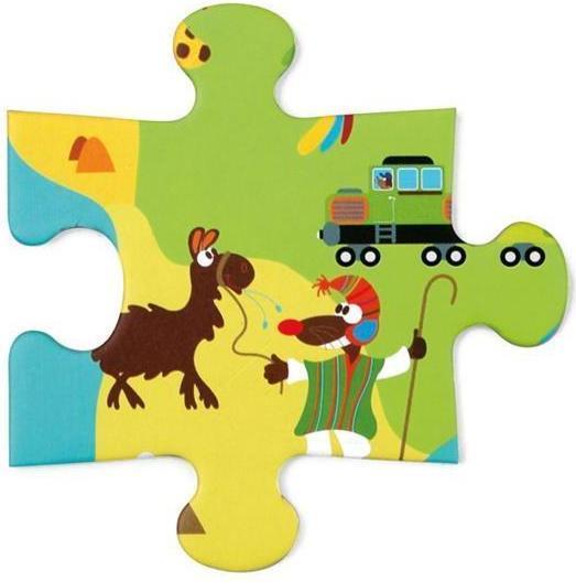 Actual product image Scratch World map (150 pieces)