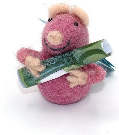 Produktbild Geldmäuse, 5-7 cm, pink.U004-04 (7 cm)