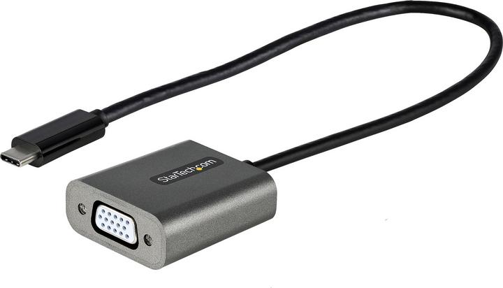 StarTech com USB C to VGA Adapter - 1080p USB Type-C to VGA Adapter Dongle - USB-C (DP Alt Mode)... (USB-C, 30 cm)