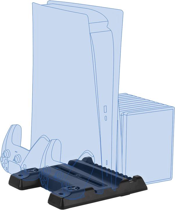 Actual product image Konix Mythics Cooling + Charging Stand - Starship (PS5)
