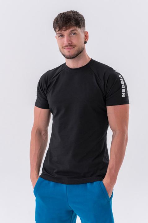 Image du produit Nebbia Sporty Fit T-shirt "Essentials" 326 black (XL)
