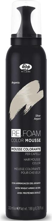 Actual product image Lisap Re.Foam 22 silver 200 ml. (200 ml, Foaming agent)