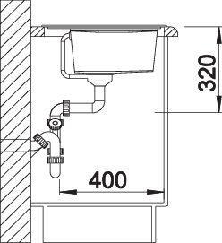Produktbild Blanco Zenar XL 6 S (Aufsatzspülbecken, 100 cm, 51 cm)