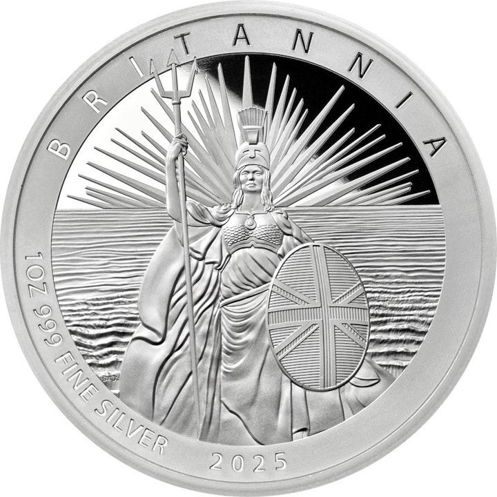 The Royal Mint Silber Britannia 1 oz PP - 2025 (999, 2025)