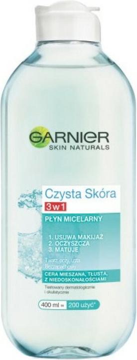 Produktbild Garnier Pure Score 3In1 Micellar Liquid 400Ml (Puder, 400 ml)