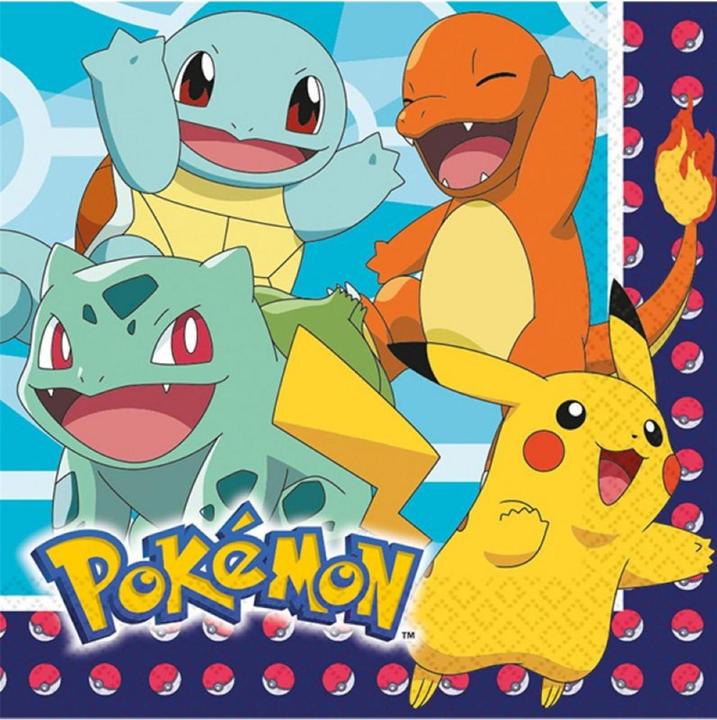 Pokemon (16 x, 33 x 33 cm)