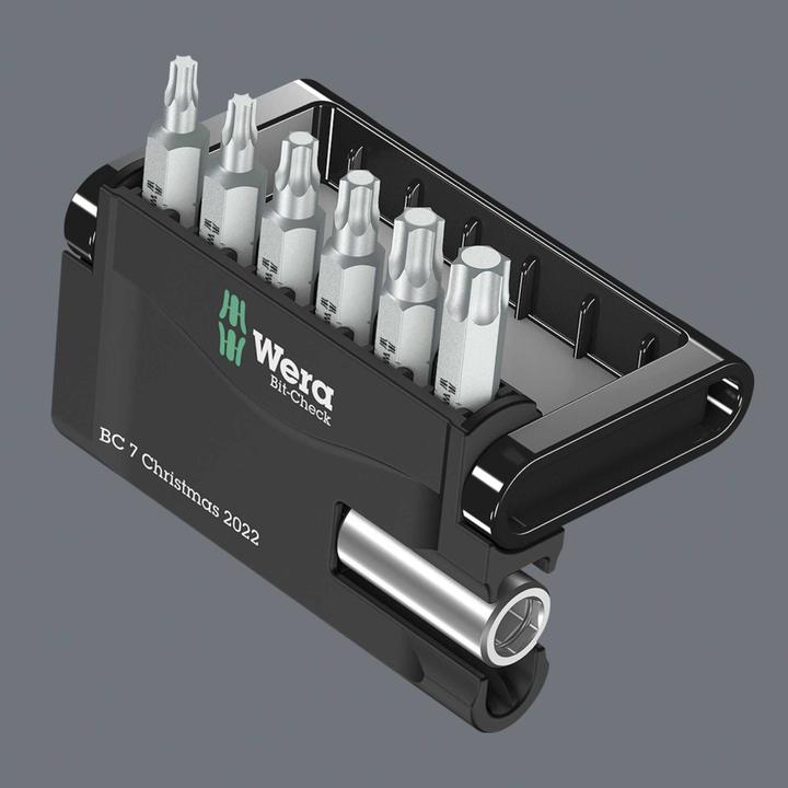 Actual product image Wera Bit check (Hexagon socket TX M10, Hexagon socket TX M15, Hexagon socket TX M20, Hexagon socket TX M25, Hexagon socket TX M30, Hexagon socket TX M40)