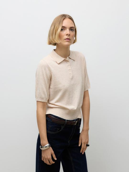 Actual product image Vero Moda AWSIKITA Gestricktes Poloshirt Polo (L)