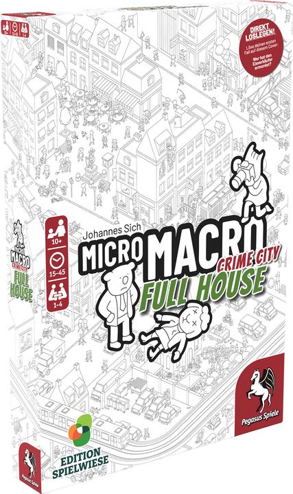 Produktbild Pegasus MicroMacro: Crime City 2 - Full House (Deutsch)