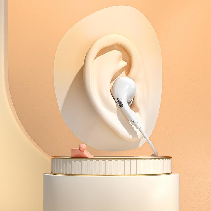 Actual product image Wekome YA11 HiFi headphones with 3.5 mm jack plug (Cable)