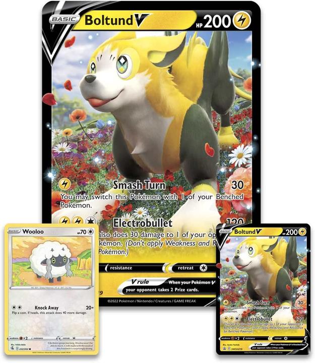 Image du produit Pokémon Pokemon TCG Boltund V-Box (Anglais, Coffret & Collection)