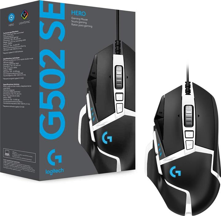 Immagine prodotto Logitech G G502 Eroe G502 (Cablato)
