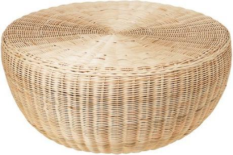 Broste Copenhagen Wicky rattan table
