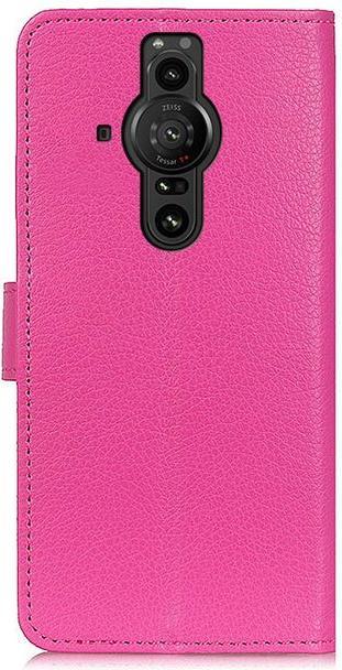 Produktbild MU Classic Litchi Leder Bookcover Series (Sony Xperia Pro-I)