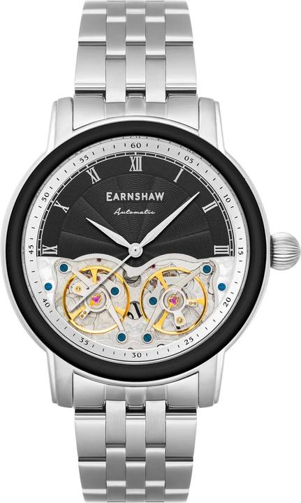 Thomas Earnshaw ES-8255-11 Longitude Double Barrel Automatik 42mm (Analoguhr, 42 mm)
