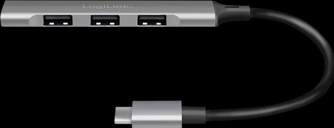 Actual product image LogiLink UA0392 (USB-C, 4 Ports)