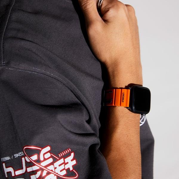 Produktbild Skinarma Band Shokku Apple Watch 45/44/42mm orange