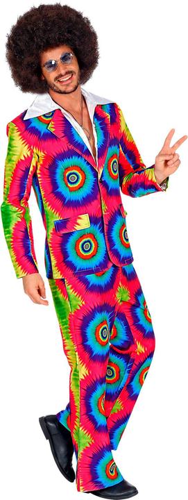 Image du produit Widmann THE 70s GROOVY STYLE - Tie Dye (veste, pantalon), XL (XL)