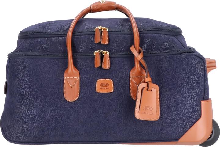 Image du produit Brics Sac de voyage à roulettes "Life" 55cm (Bleu) (40 l, Bagage à main (jusqu'à 50l))