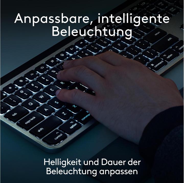 Actual product image Logitech MX Keys S Combo for Mac (DE, Wireless)