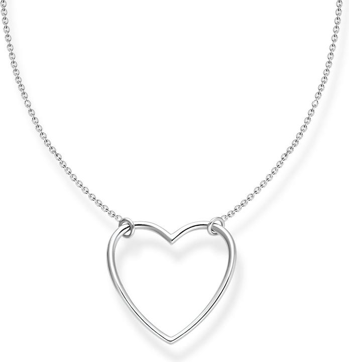 Immagine prodotto Thomas Sabo Collana a forma di cuore con simboli potenti (Argento 925, 40 - 45 cm)