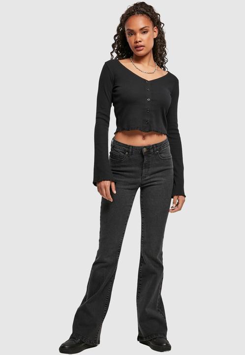 Image du produit Urban Classics Ladies Cropped Rib Cardigan - 14113 (S)