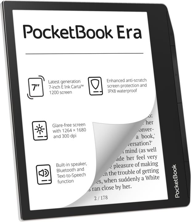 Produktbild PocketBook Era (7", 16 GB, Stardust Silver)