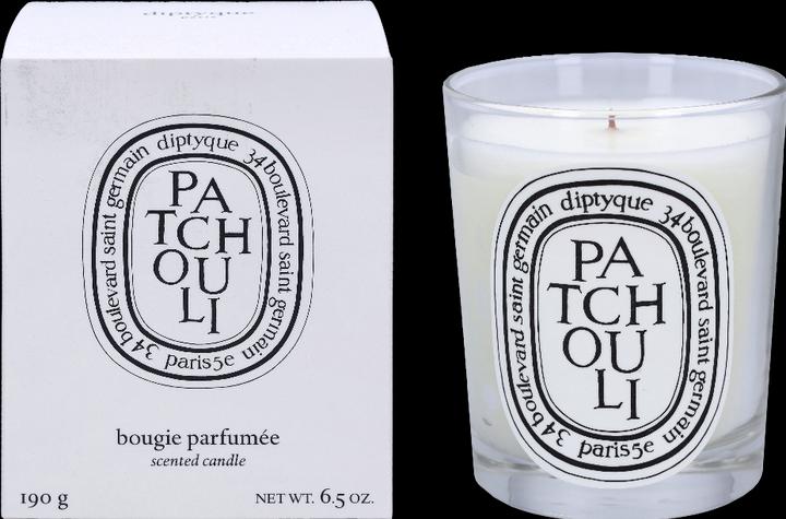 Actual product image Diptyque Scented Candle in a Glass Patchouli (190 g)