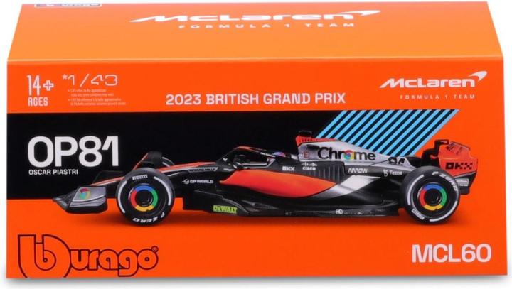 Actual product image Bburago McLaren F1