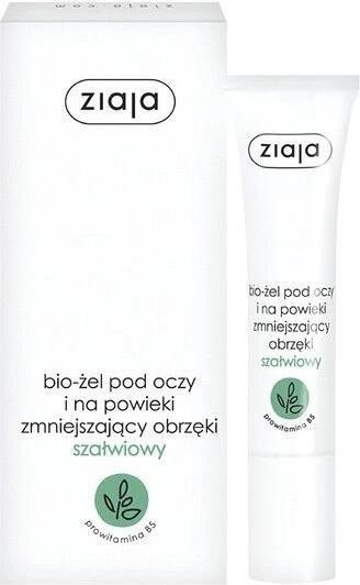 Ziaja Organic Sage Gel For Eyes And Eyelids To Reduce Swelling 15Ml (15 ml)
