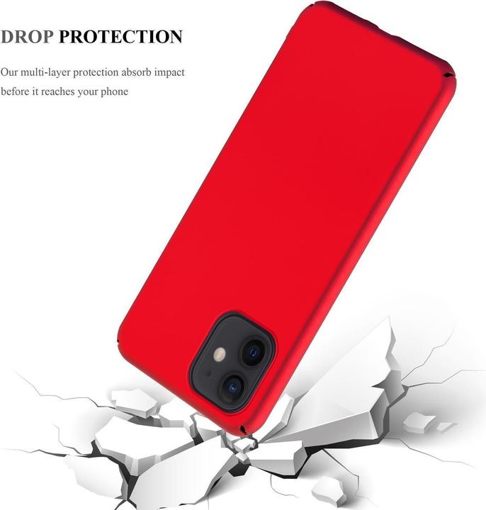 Image du produit Cadorabo Hard Cover Couverture métallique mate (Apple iPhone 12 mini)