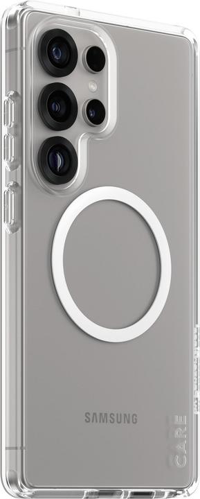 Actual product image PanzerGlass CARE by ® Flagship Case Transparent Urban Combat w. White Qi Compatible Samsung Galaxy S (Samsung Galaxy S25 Ultra)