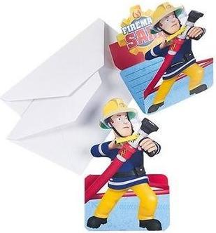 Immagine prodotto Fireman Sam Inviti Set Misura Confezione 8 (8 pz.)