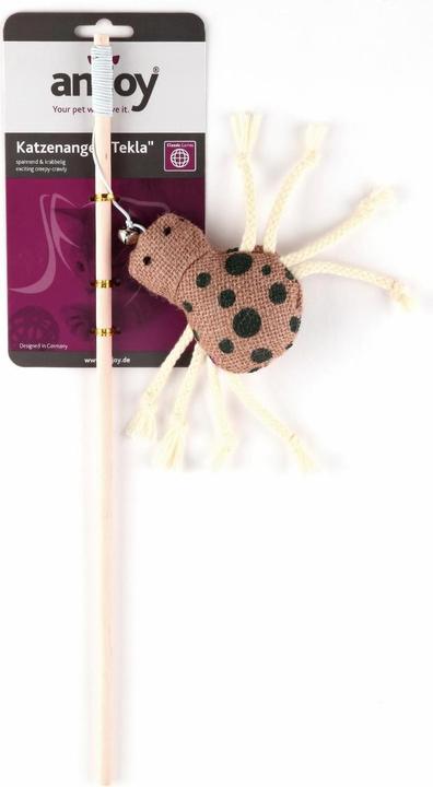 Actual product image Anijoy Tekla (Play fishing rod cat)