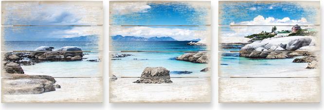 FC Schalke 04 Set Western Cape (3-teilig) (40 x 41.5 cm)