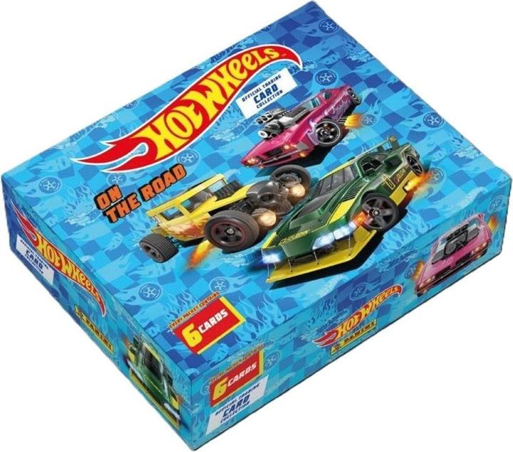 Actual product image Panini Hot Wheels Flowpack TC Box
