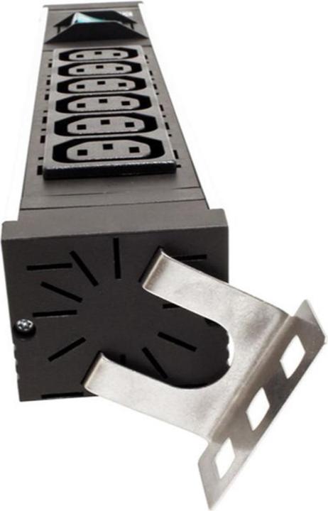 Actual product image Bachmann Power strip, 6xC13, 2m supply cable C14 (6 x, C13)