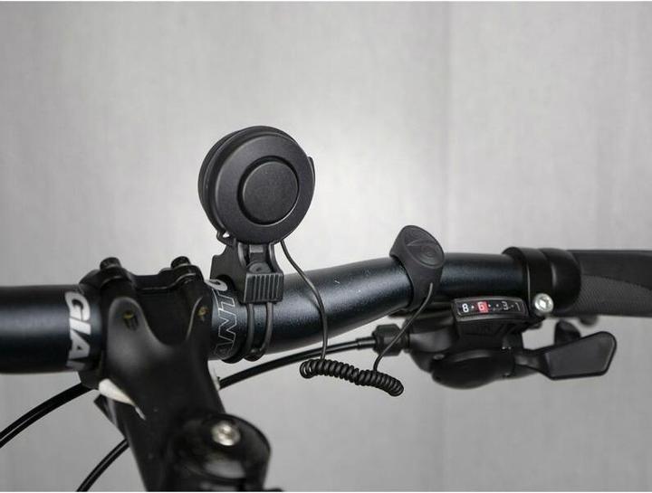 Actual product image P2R bell - bicycle horn - usb rechargeable electronic scooter - 4 sounds 110-120 decibels child
