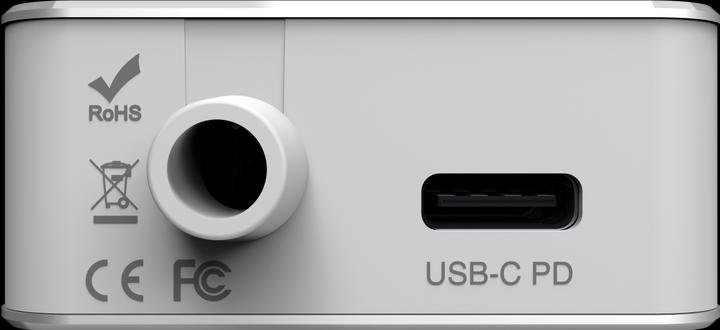 Actual product image Adam Elements CASA Hub PDC601- 6-port hub with card reader for memory cards, silver (USB-C, 6 Ports)