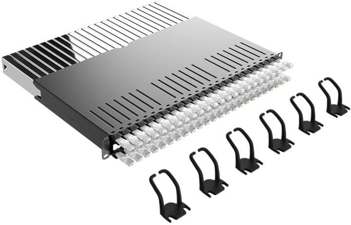 PATCHBOX 365 CAT.6A STP WHITE 0.8M
