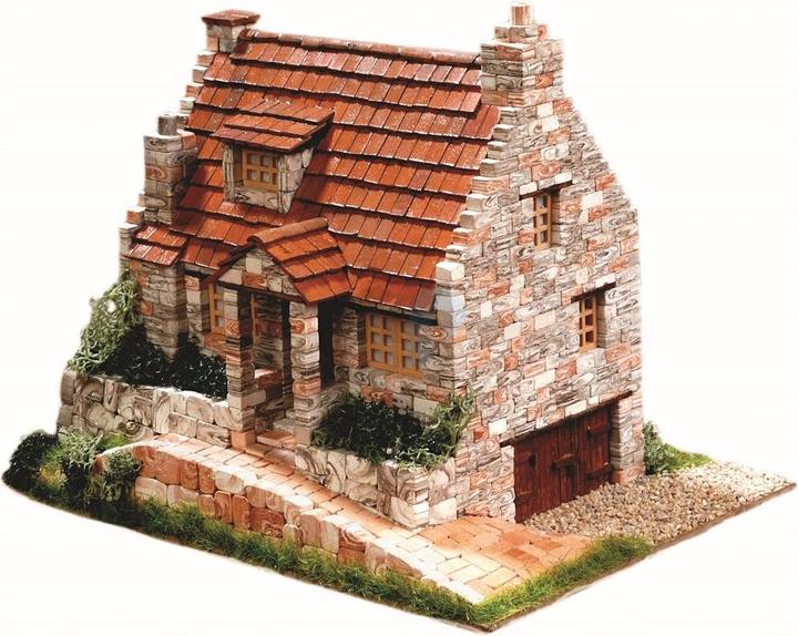 Produktbild Block Cuit. 3D Keramik-Modelbausatz -Altes Englisches Haus «Old Cottage 3» (26 x 14 x 22 cm)