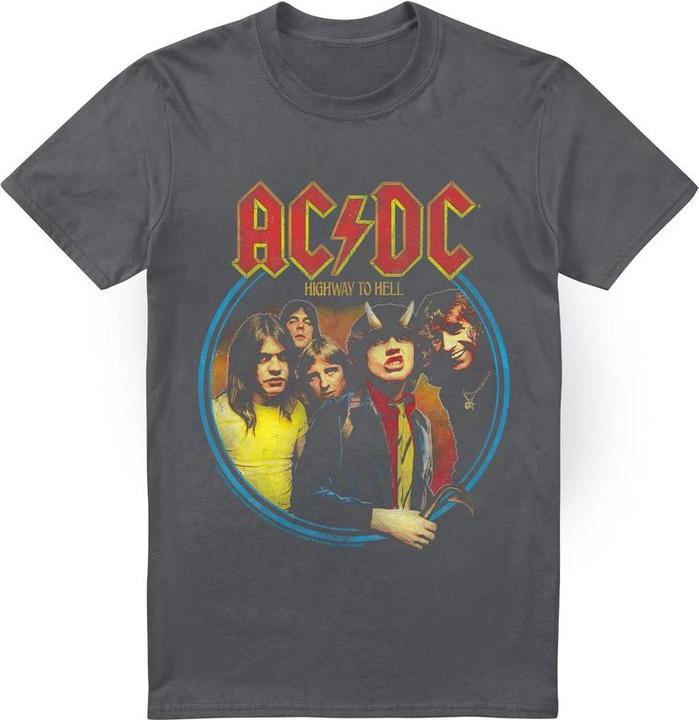 Actual product image AC/DC Mens Highway To Hell T-Shirt (4XL)