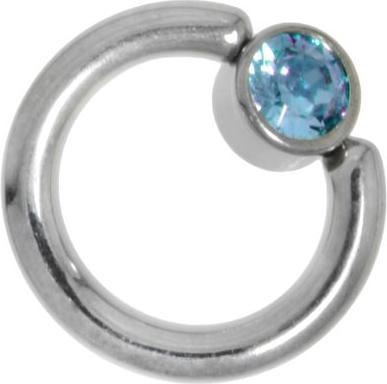 Actual product image Bijouteria 1.2mm Titanium piercing part (Titanium, Zirconia)