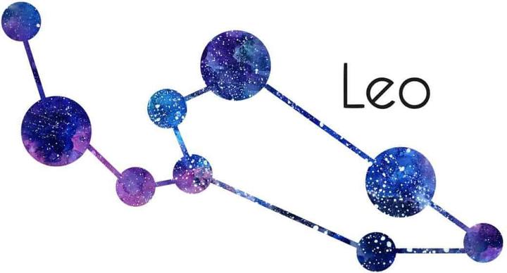 Actual product image Trenddeko Constellation Leo - Leo (110 x 58 cm)