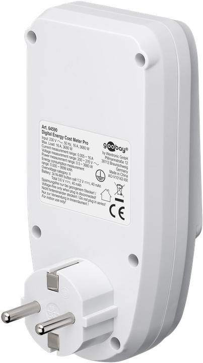 Produktbild Goobay Energiekostenmessgerät Pro