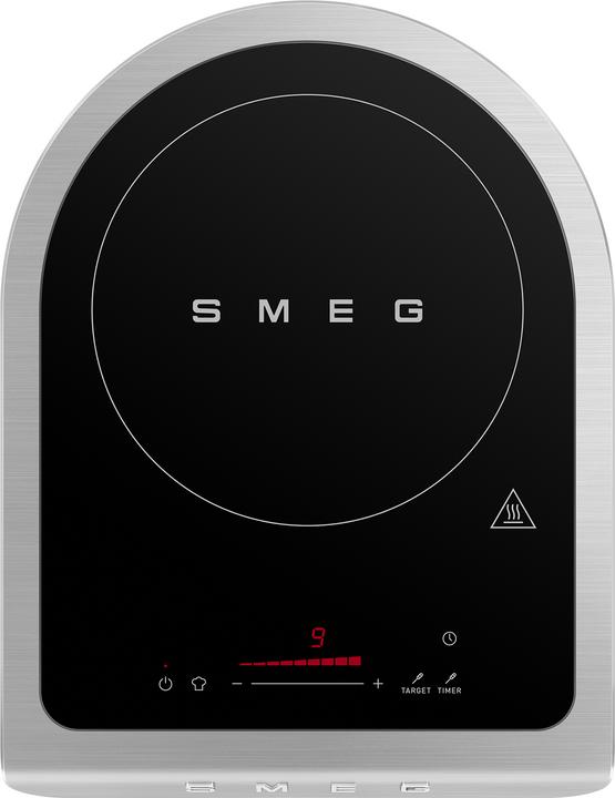 Smeg PIC01BLMEU Table-top induction hob, black, aluminium