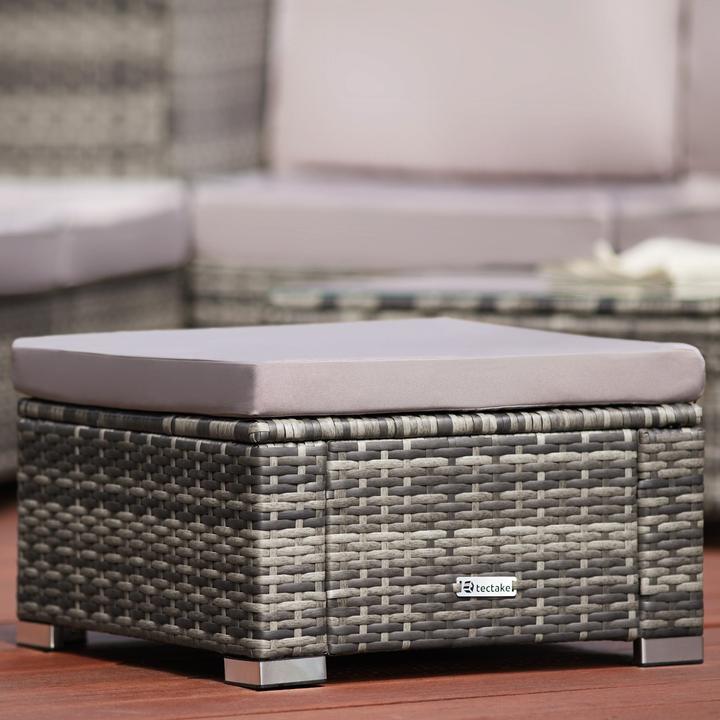 Immagine prodotto tectake Pouf in rattan