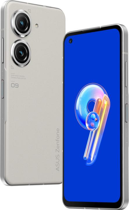 Immagine prodotto ASUS Zenfone 9 (256 GB, Bianco Chiaro di Luna, 5.92", Doppia SIM, 50 Mpx, 5G)