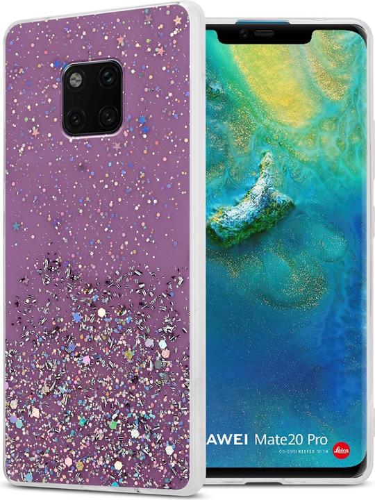 Actual product image Cadorabo TPU cover sparkling glitter (Mate 20 Pro)