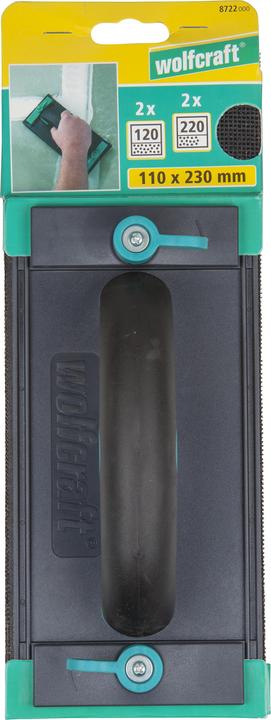 Produktbild wolfcraft wolfcraft 1 Handschleifer-Set 5-tlg. (11 cm)